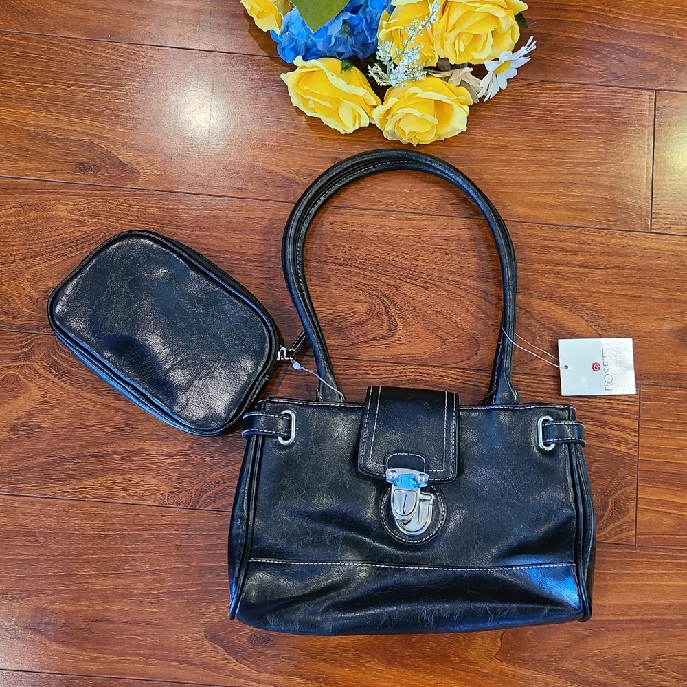 Rosetti 2pc Black Bag Set